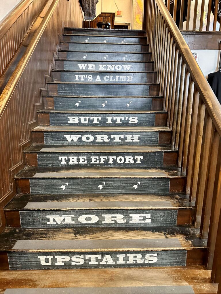 General Store stairs