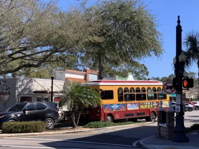 Jolley Trolley in Dunedin Florida